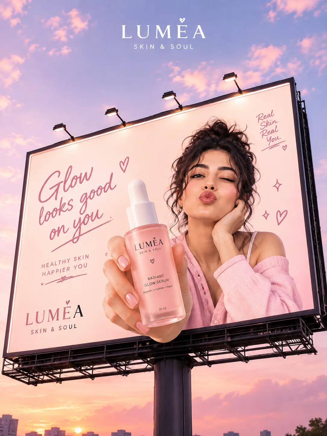 Brand advertising illustrationl